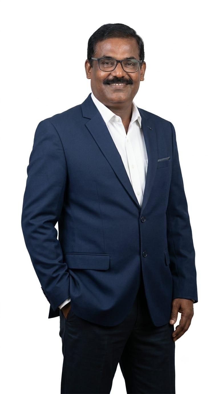 Padmanaban K, proprietor of Madathil Offset Press